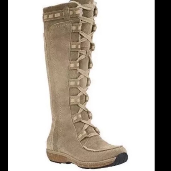 Timberland Shoes - Timberland timberland women granby tall waterproof taupe boot size 9.5